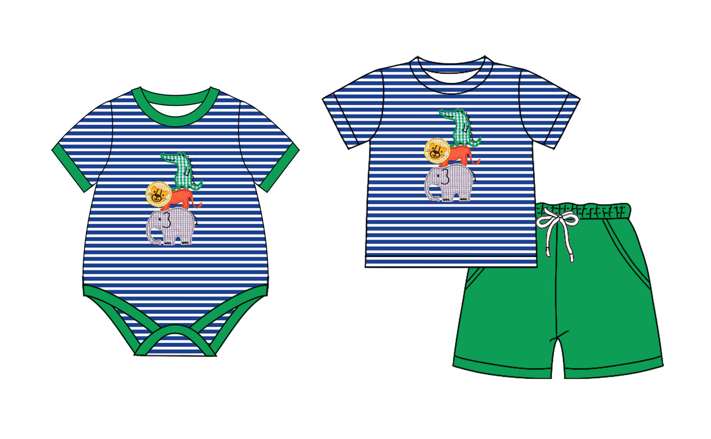 2.13 custom each style moq 5eta 4-6week Sibling Sister baby girls short sleeve shorts sets and romper match design