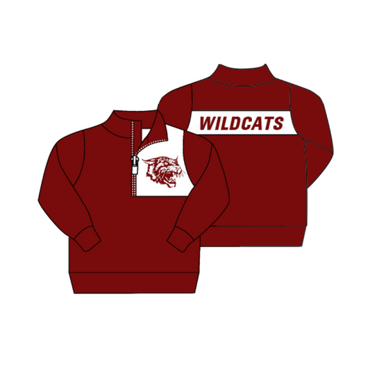 custom moq 3 eta 6-8weeks baby boys clothes button-down pullover