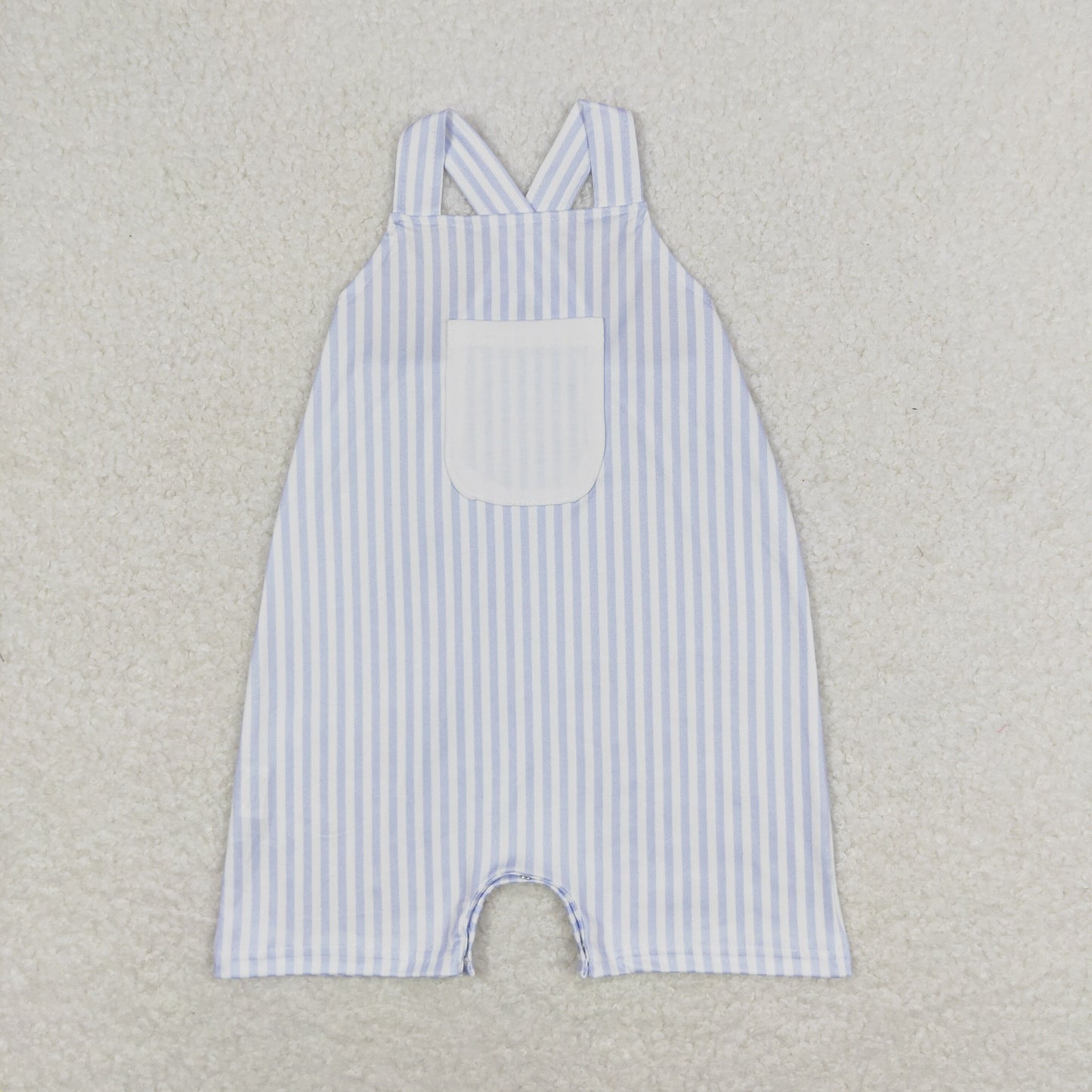 rts no moq SR1362 baby boy clothes blue stripes toddler boy summer romper