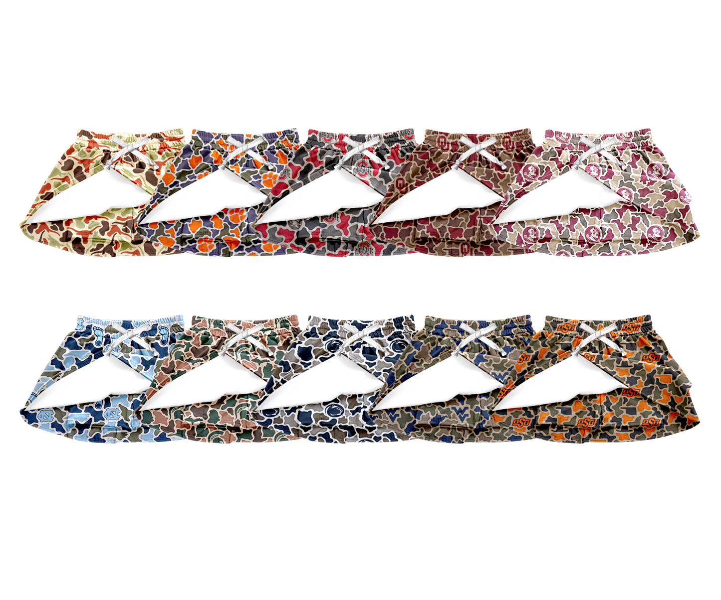 26.1.8 custom each style moq 5 eta 6-8week Sibling Sister camouflage baby summer skirts 10 match design