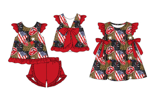 25.11.27 custom each style moq 5 eta 6-8week Sibling Sister baby short sleeve shorts sets and dress match design
