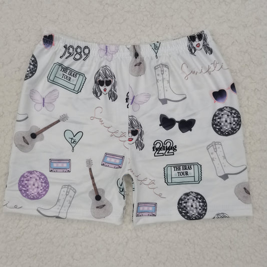 RTS SALES NO MOQ White Sunglasses Girls Shorts