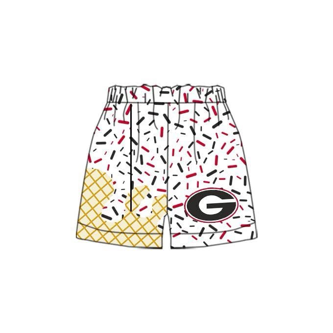 Deadline: February 8 baby girls  KIDS shorts summer  team shorts