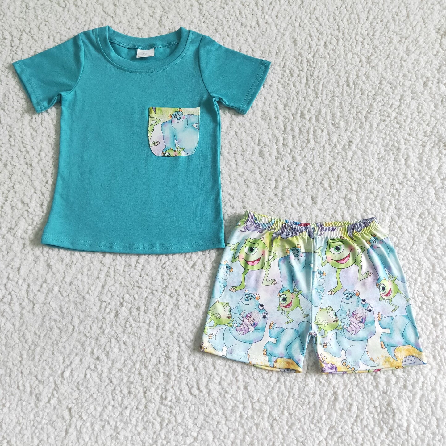 RTS NO MOQ short-sleeved shorts suit & short-sleeved sets