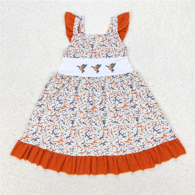 RTS Boys and girls Embroidered Short Sleeve Shorts sets dress rompers