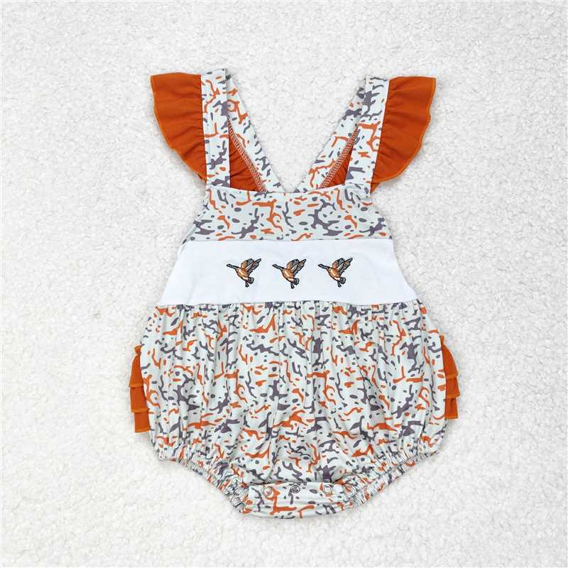 RTS Boys and girls Embroidered Short Sleeve Shorts sets dress rompers