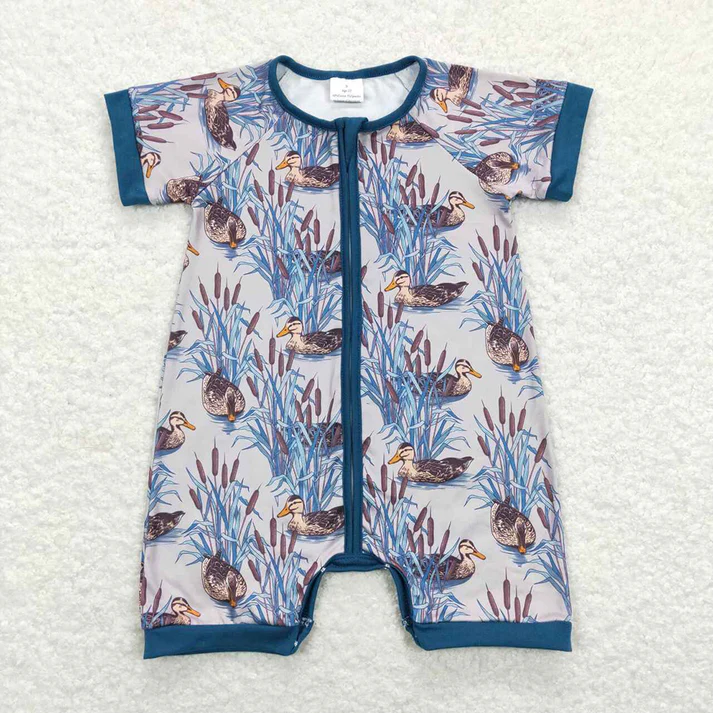 RTS NO MOQ Baby boy clothes Shorts Sleeve Romper Mixed Sizes
