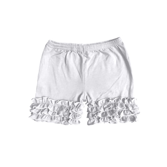 Custom pants cotton pants icing summer shorts white color