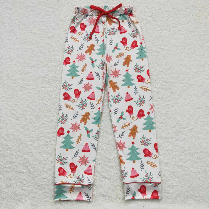 RTS NO MOQ Sibling adult clothes Christmas adult long pants