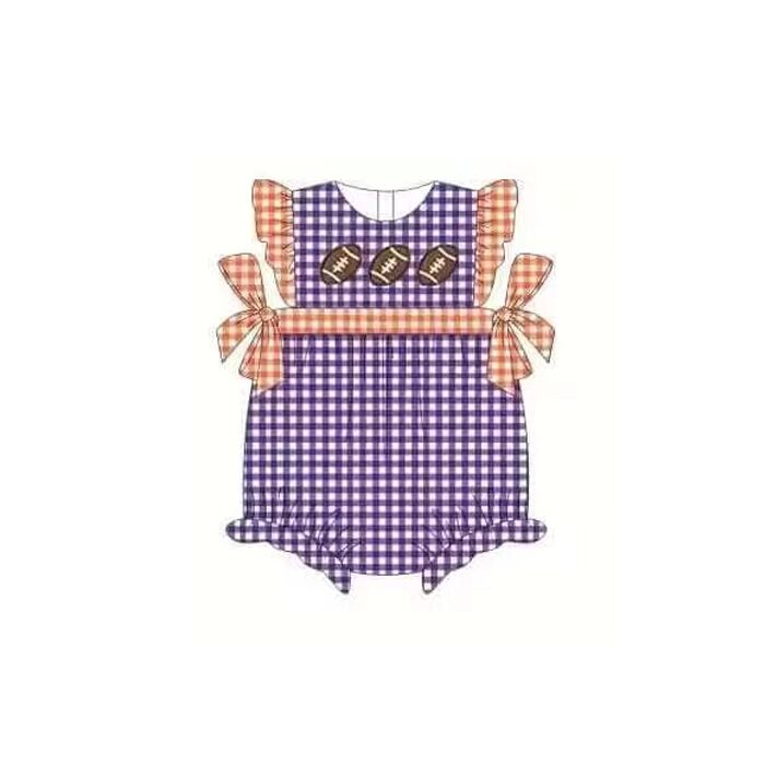 baby girl clothes team light purple toddler girl summer romper