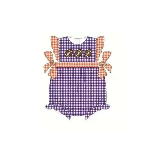 baby girl clothes team light purple toddler girl summer romper