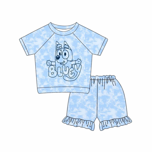 Deadline: May 10 Custom no moq baby girls pajamas kids summer sets