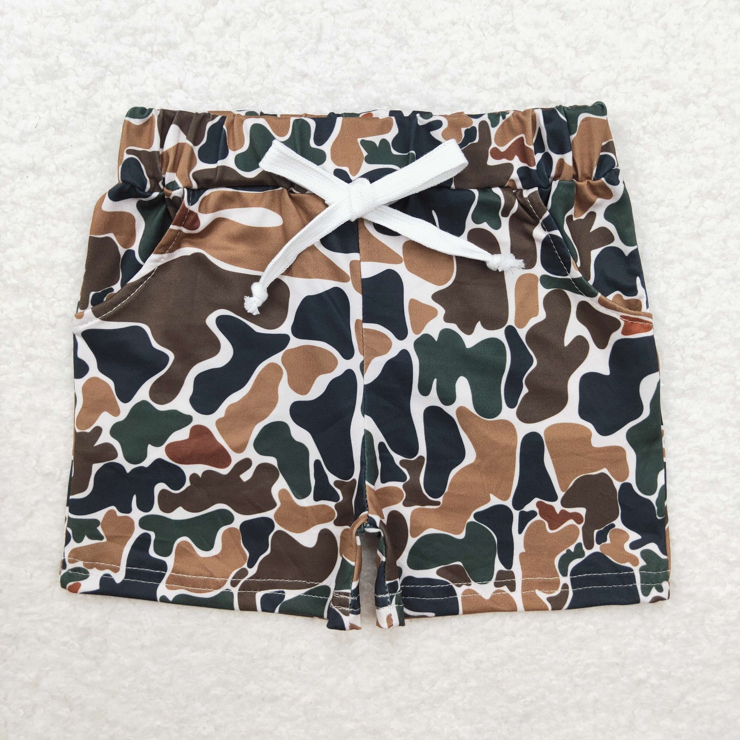 RTS NO MOQ ETA 5/7days Arrived SS0359 Brown camouflage beige shorts