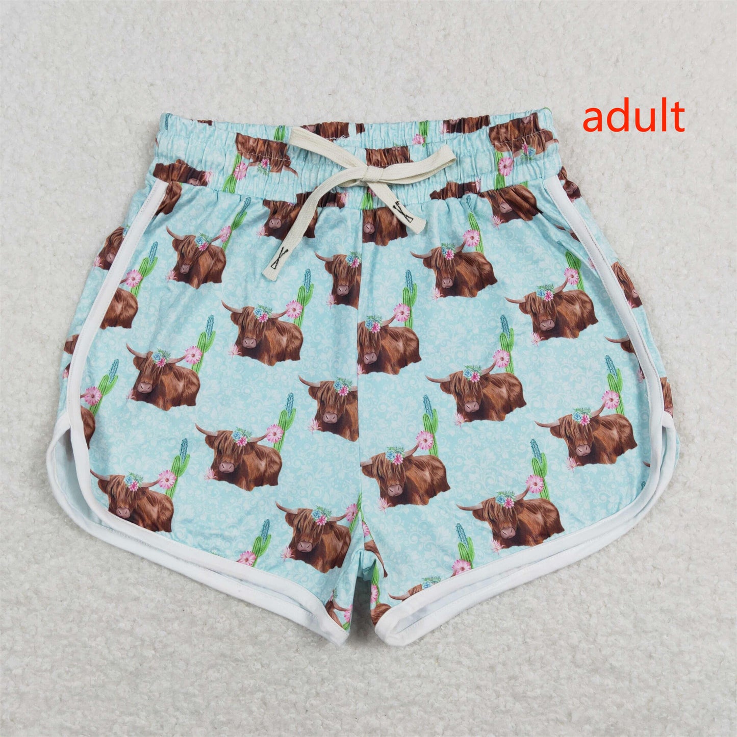 RTS NO MOQ Adult Girls clothes Shorts