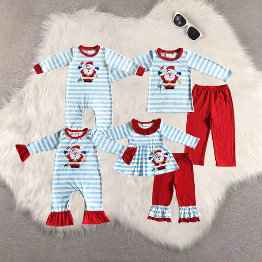 RTS NO MOQ Baby kid Christmas long-sleeved trousers suit & romper