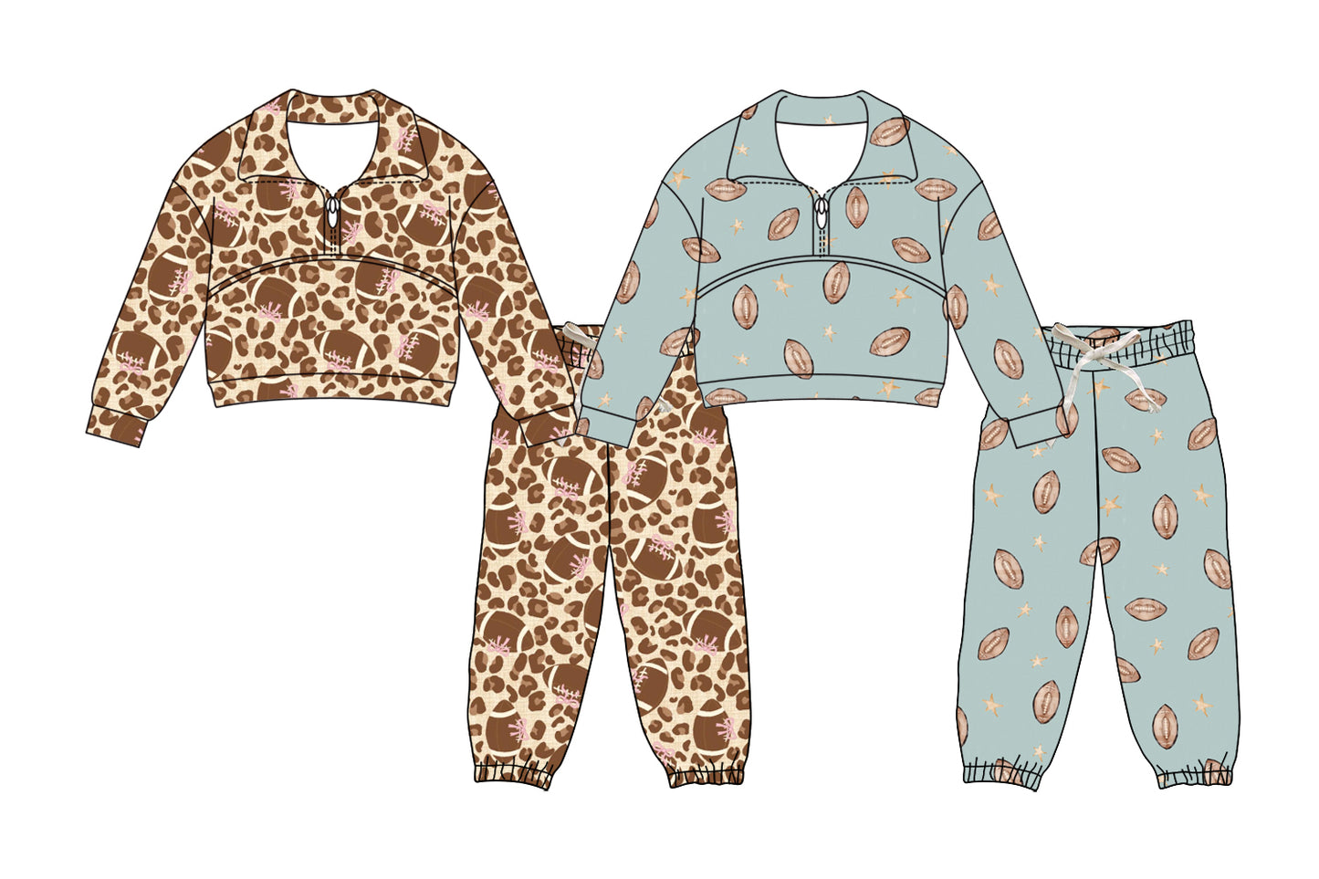 25.11.28 custom each style moq 5 eta 6-8week Sibling Sisters baby girl clothes long sleeve pants sets 2match family design