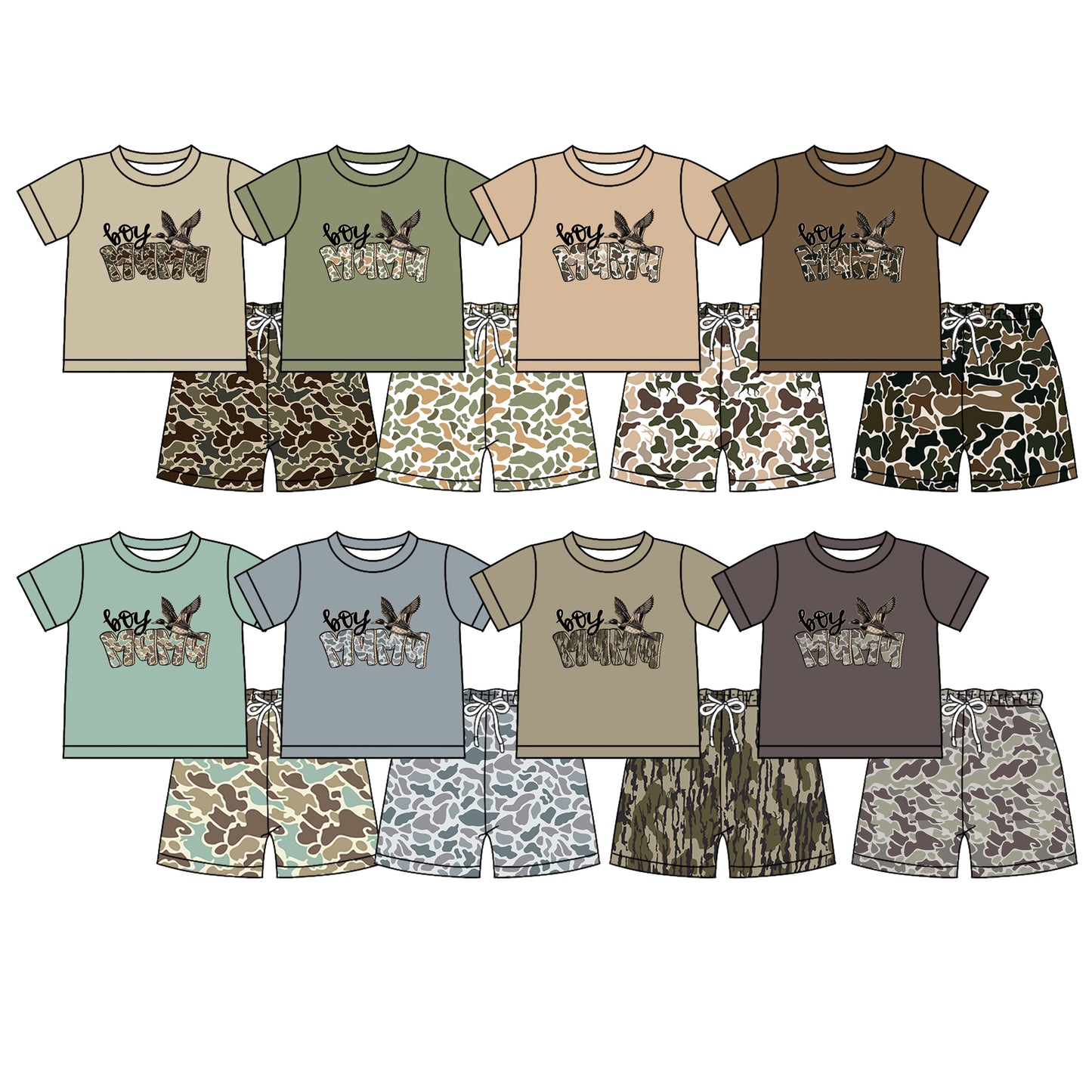 25.11.27 custom each style moq 5 eta 6-8week Sibling Sisters baby boy clothes short sleeve shorts sets 8 match family design