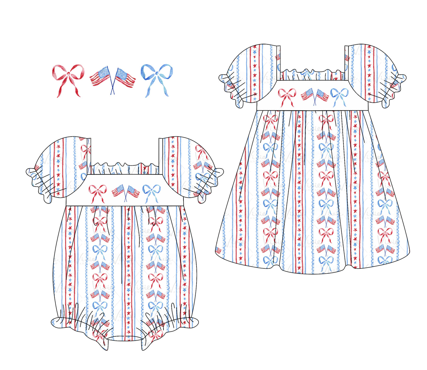 1.10 custom each style moq 5eta 4-6week Sibling Sister bow baby girl short sleeve dress and rompers match family design