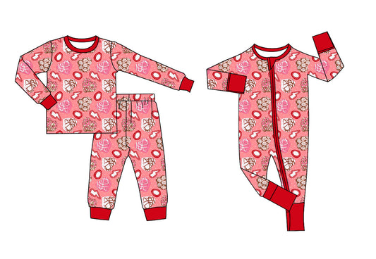 25.11.20 custom each style moq 5 eta 6-8week Sibling Sisters love baby girl clothes long sleeve pants sets and romper match family design