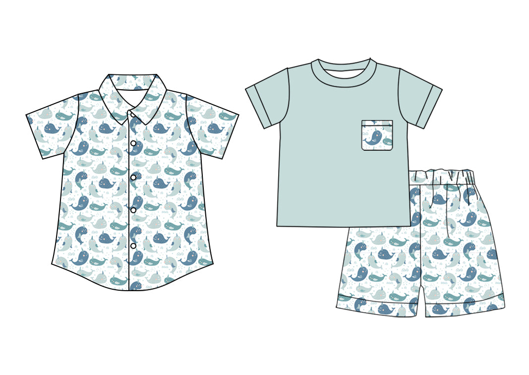 2.12 custom each style moq 5eta 4-6week Sibling Sister baby boy sets and top match family design