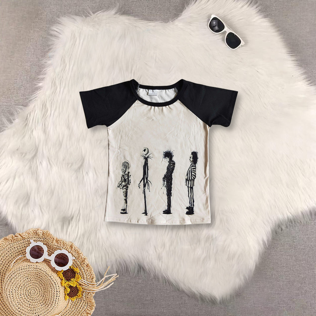 RTS NO MOQ Sibling baby boys clothes Short Sleeve Suit  & Top and shorts