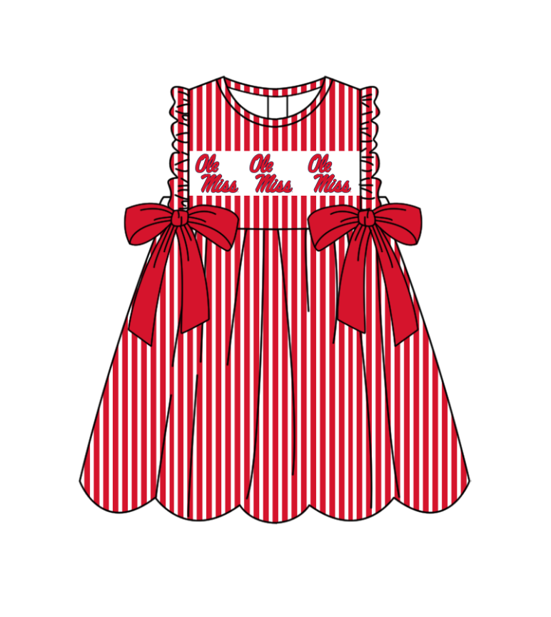 Custom moq 5 mix size milk silk baby girl clothes team summer red sleeveless dress-25.11.25