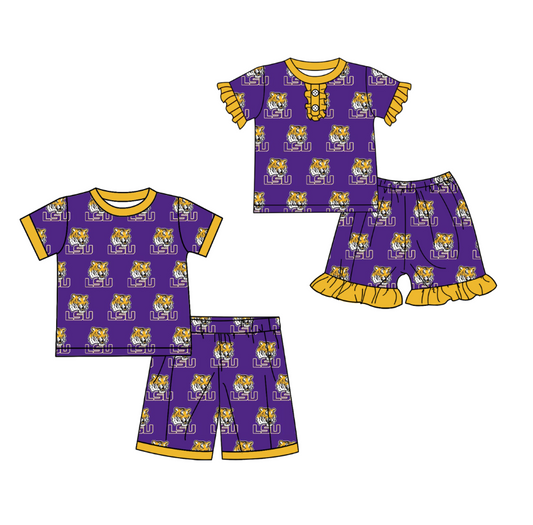 custom moq 3 eta 6-7weeks baby boys clothes team short Sleeves Shorts Set 1 and sets 2