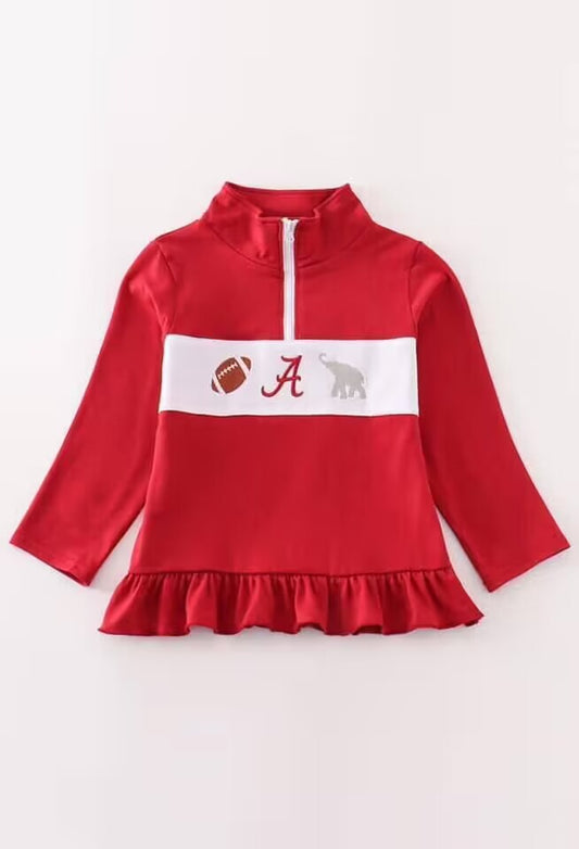 custom moq 3 eta 6-8weeks baby girls clothes red Zip-Up Jacket girls jacket