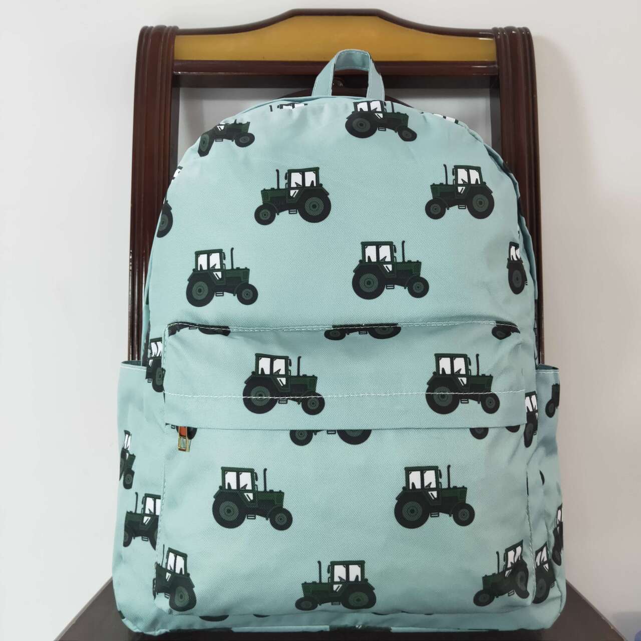 RTS NO MOQ BA0121- Farm tractor green backpack