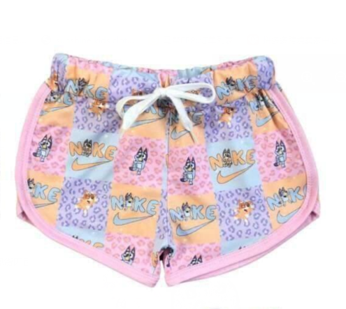 custom moq 5 4-5weeks eta summer girls shorts custom pink summer shorts