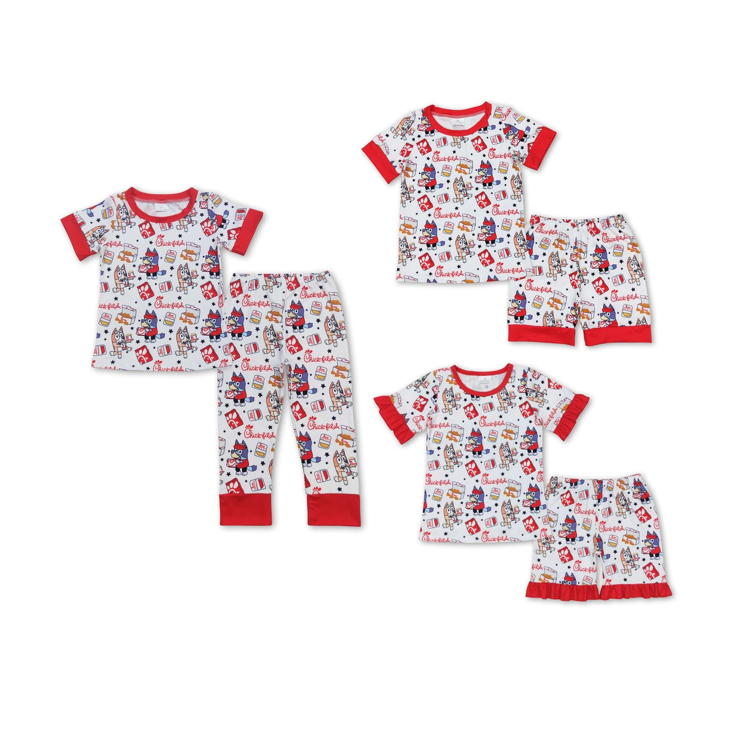RTS NO MOQ short-sleeved shorts suit & short-sleeved sets and short sleeve pants