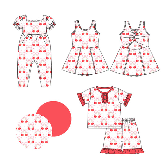 1.2 custom each style moq 5eta 4-6week Sibling Sistes baby girl short sleeve shorts sets and dress and rompers match family design