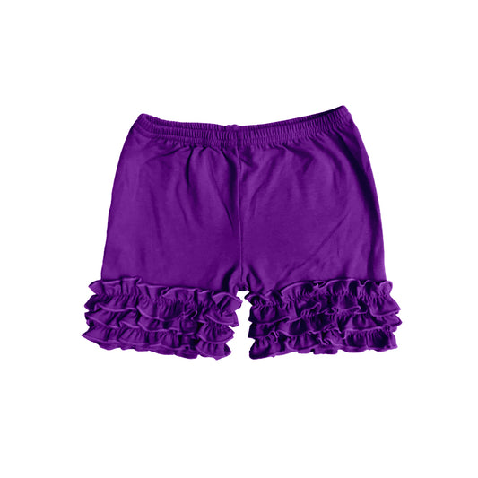 Custom pants cotton pants icing summer shorts purple  color