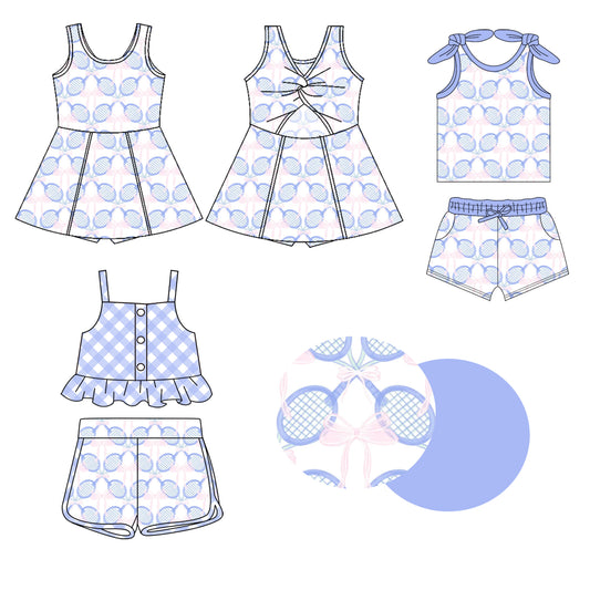 1.21 custom each style moq 5eta 4-6week Sibling Sister baby girl short sleeve shorts sets and sets 2 and dress match design