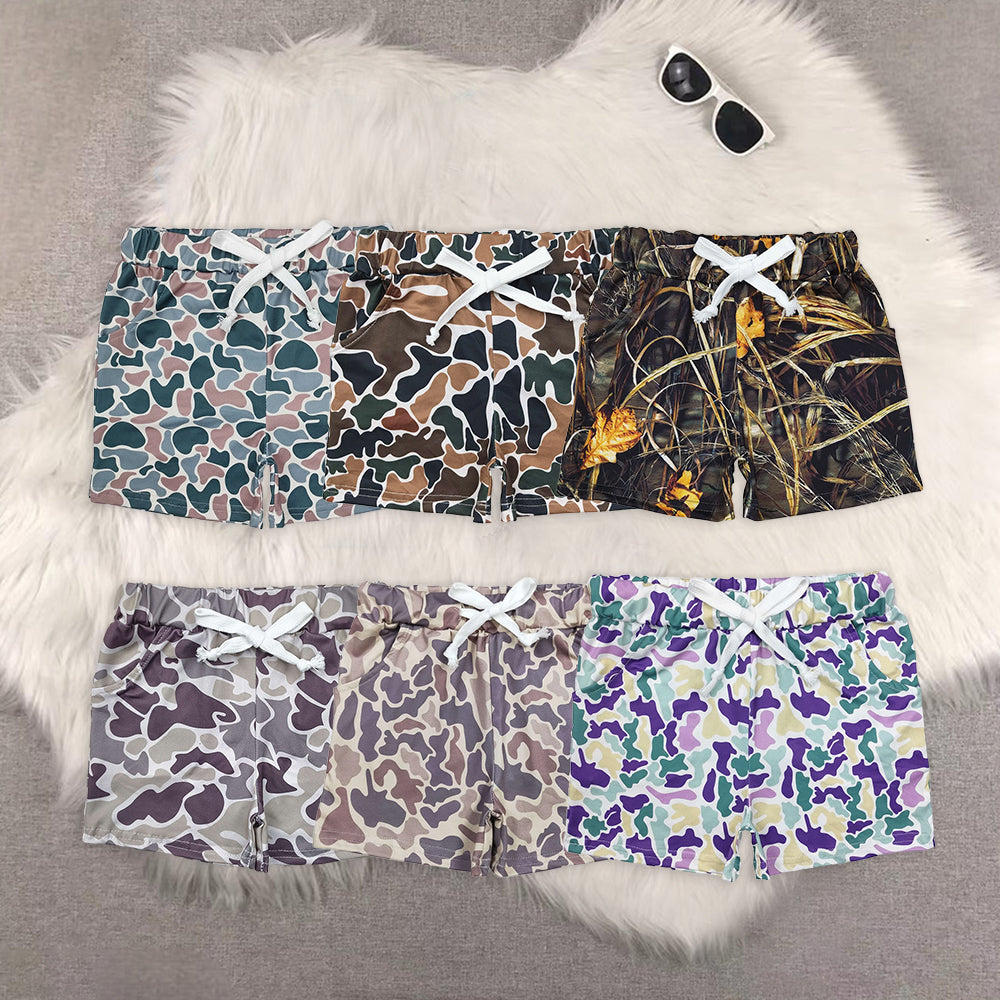 RTS NO MOQ Baby Boys clothes Summer Camouflage Shorts