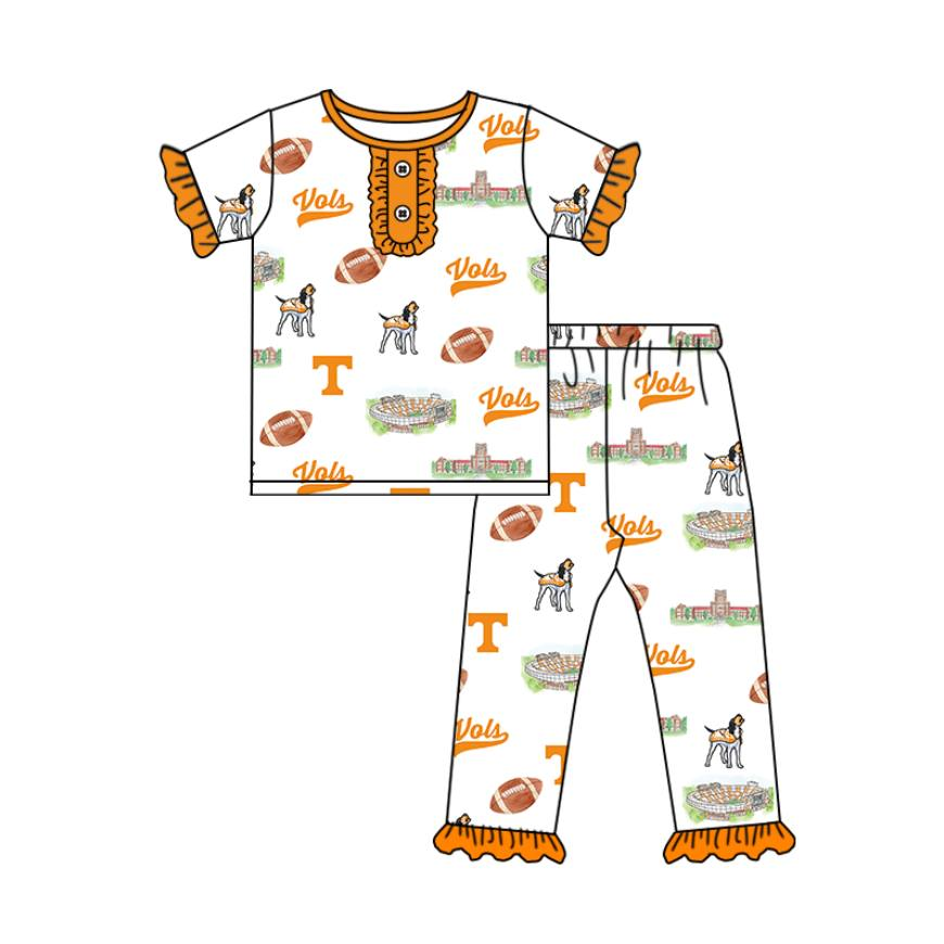 （PRE ORDER ）Deadline   October 10 custom no moq Orange series pajamas cute summer clothes