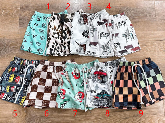 custom moq 3 eta 6-8weeks baby boys summer shorts