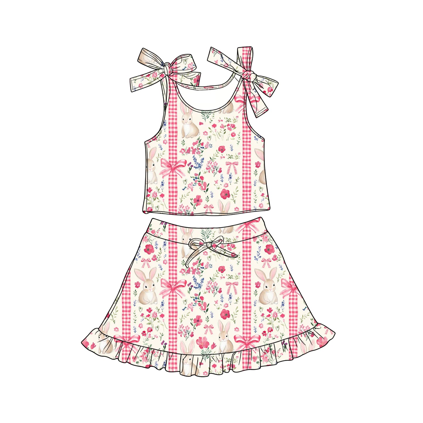 25.12.25 custom each style moq 5 eta 6-8week Sibling Sisters baby girl clothes short sleeve skirts sets 5 match family design