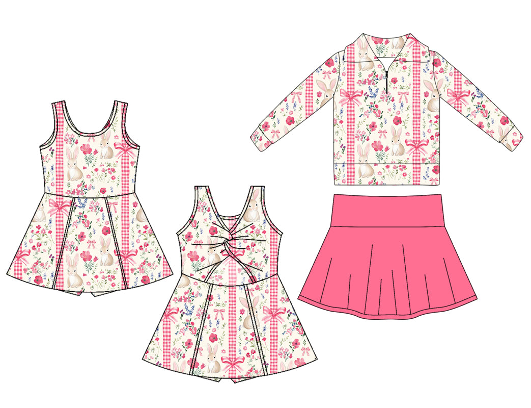 25.12.25 custom each style moq 5 eta 6-8week Sibling Sister baby short sleeve dresses and skirts sets match design