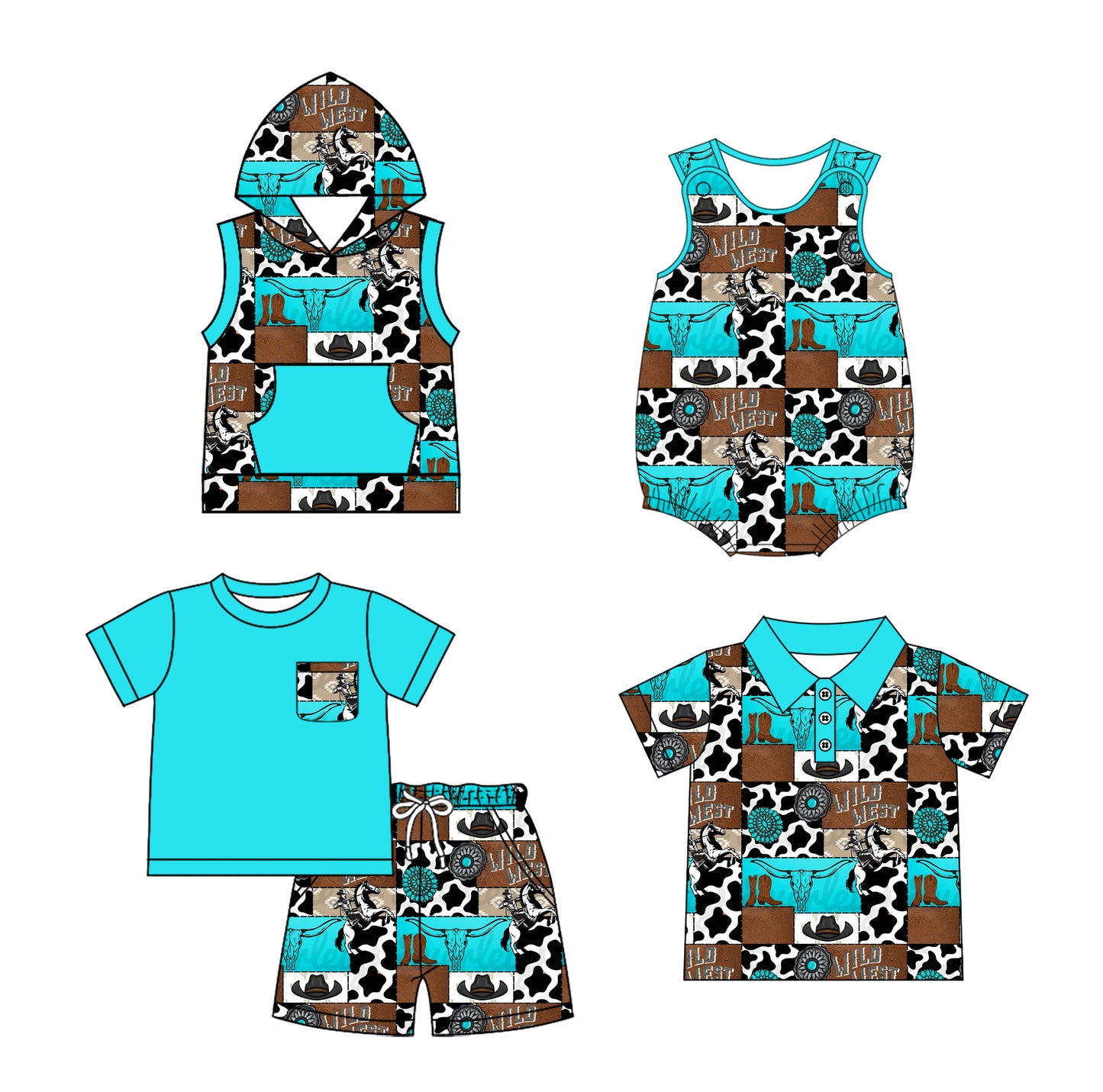 1.18 custom each style moq 5eta 4-6week Sibling Sister baby girl sets and boy rompers 1 and romper 2 and top match family design