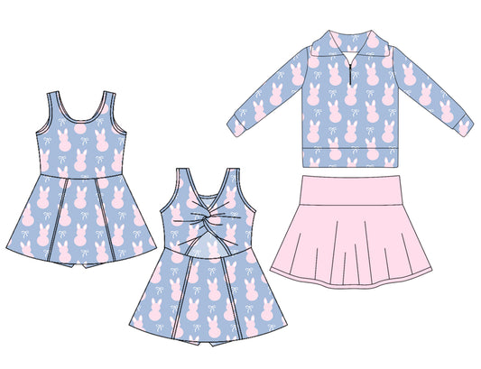 25.12.25 custom each style moq 5 eta 6-8week Sibling Sister baby short sleeve dresses and skirts sets match design