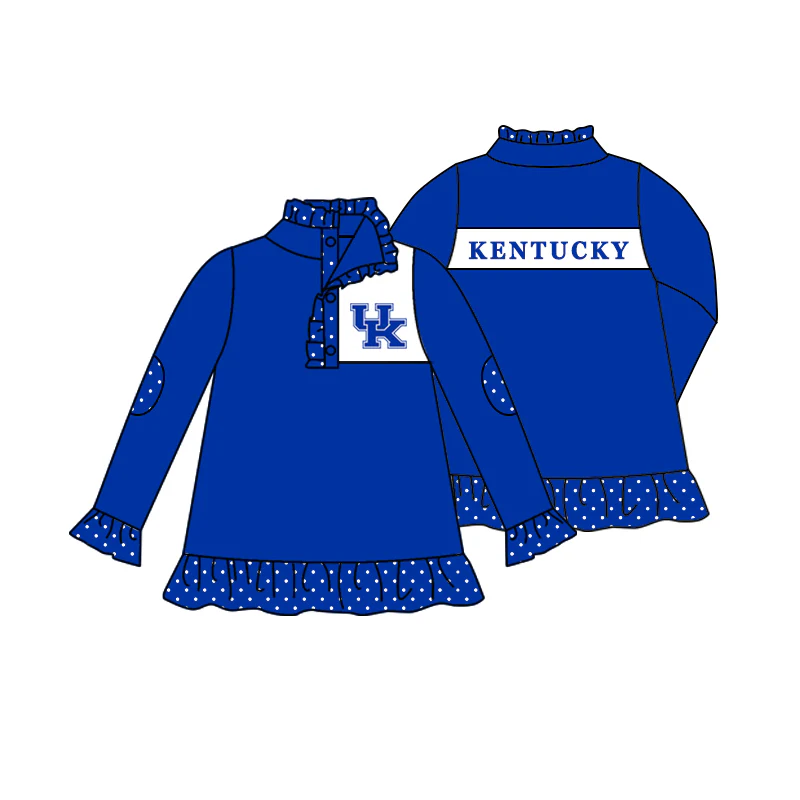 Deadline February 9 close custom no moq blue sets pullover girls UK