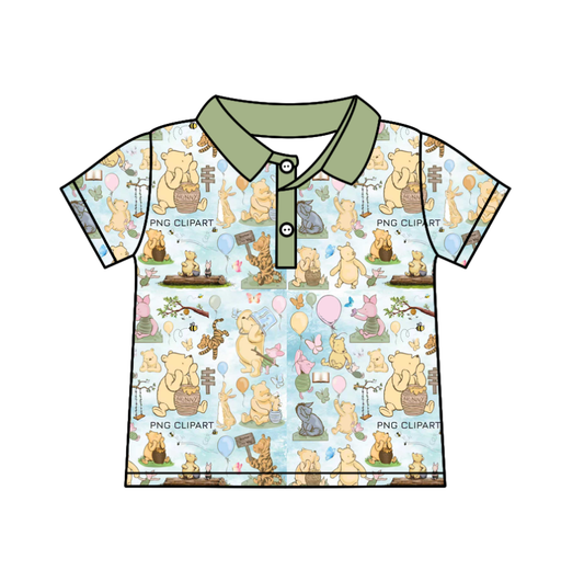 Custom moq 5 mix size milk silk baby girl boy clothes cartoon short sleeve shorts sets 2 and dresses and top