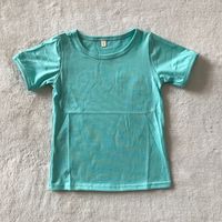 G5-3-6. Blue short-sleeved top