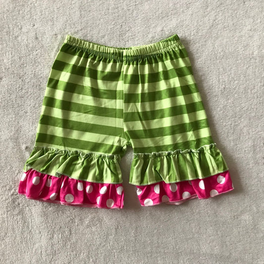 G2-12-6*. Girls' star rainbow shorts