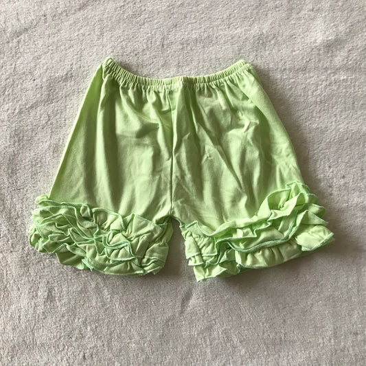 G5-4-1/' Light green lace shorts