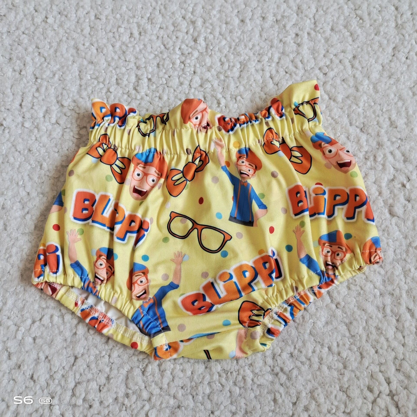 G5-16-5*- BLIPPI uncle yellow thong