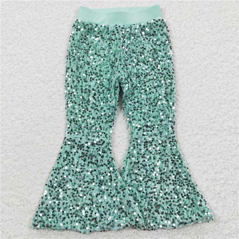 aqua  sequin pants