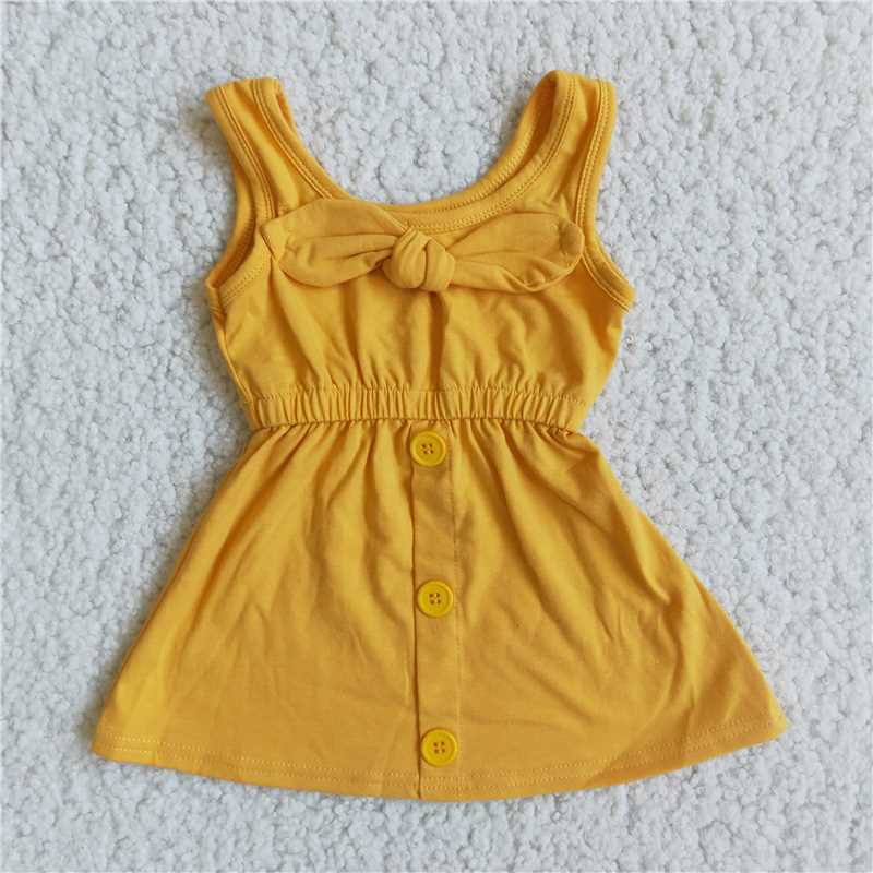 G3-2// Yellow bow strap top