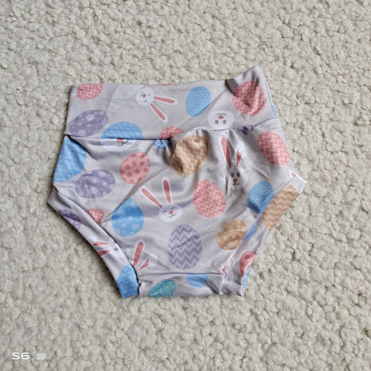 G2-8*]. Bunny head Easter egg light grey thong